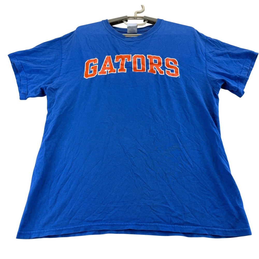 New Agenda T-Shirt Men M Blue Florida Gators NCAA College Short Sleeve Cotton